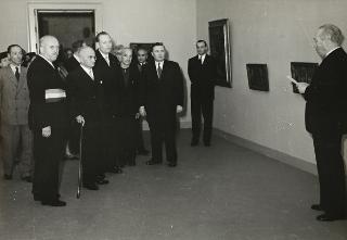 Visita del Presidente della Repubblica Luigi Einaudi a Biella