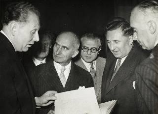 Visita del Presidente della Repubblica Luigi Einaudi a Biella