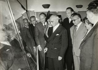 Visita del Presidente della Repubblica Luigi Einaudi a Biella