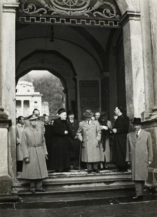 Visita del Presidente della Repubblica Luigi Einaudi a Biella