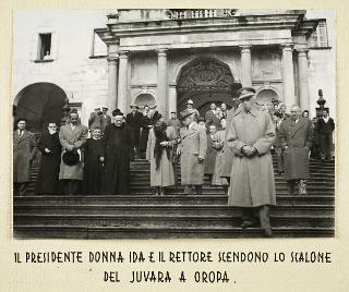 Visita del Presidente della Repubblica Luigi Einaudi a Biella