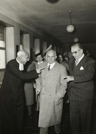 Visita del Presidente della Repubblica Luigi Einaudi a Biella
