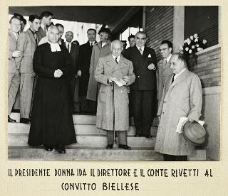 Visita del Presidente della Repubblica Luigi Einaudi a Biella