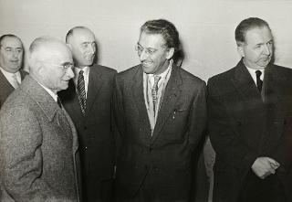 Visita del Presidente della Repubblica Luigi Einaudi a Biella