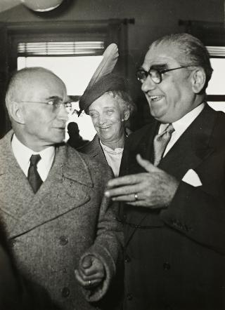 Visita del Presidente della Repubblica Luigi Einaudi a Biella