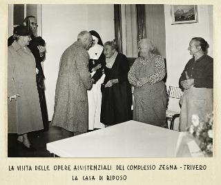 Visita del Presidente della Repubblica Luigi Einaudi a Biella