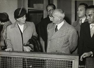 Visita del Presidente della Repubblica Luigi Einaudi a Biella