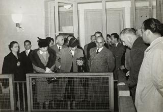 Visita del Presidente della Repubblica Luigi Einaudi a Biella