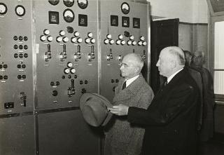 Visita del Presidente della Repubblica Luigi Einaudi a Biella
