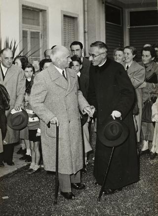 Visita del Presidente della Repubblica Luigi Einaudi a Biella