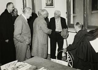 Visita del Presidente della Repubblica Luigi Einaudi a Biella