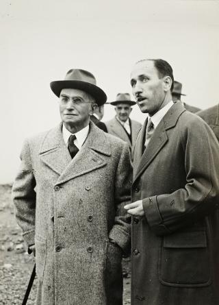 Visita del Presidente della Repubblica Luigi Einaudi a Biella