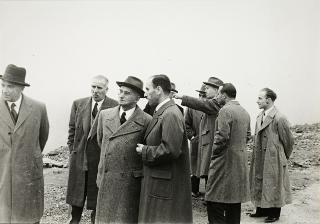Visita del Presidente della Repubblica Luigi Einaudi a Biella