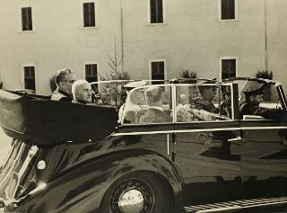Visita del Presidente della Repubblica Luigi Einaudi alla città de L'Aquila