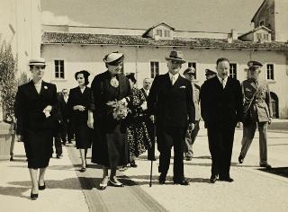 Visita del Presidente della Repubblica Luigi Einaudi alla città de L'Aquila