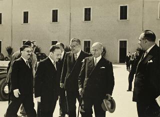 Visita del Presidente della Repubblica Luigi Einaudi alla città de L'Aquila