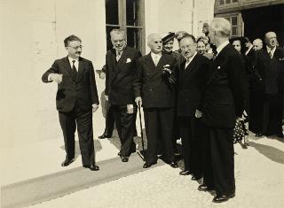 Visita del Presidente della Repubblica Luigi Einaudi alla città de L'Aquila