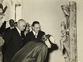 Visita del Presidente della Repubblica Luigi Einaudi alla città de L'Aquila