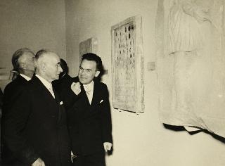 Visita del Presidente della Repubblica Luigi Einaudi alla città de L'Aquila