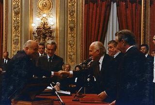 Cerimonia di giuramento dei ministri