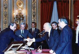 Cerimonia di giuramento dei ministri