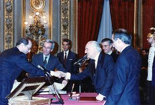 Cerimonia di giuramento dei ministri
