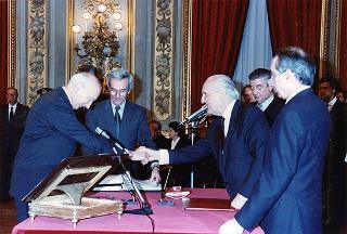 Cerimonia di giuramento dei ministri