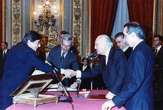 Cerimonia di giuramento dei ministri