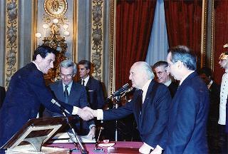 Cerimonia di giuramento dei ministri