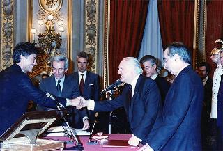 Cerimonia di giuramento dei ministri