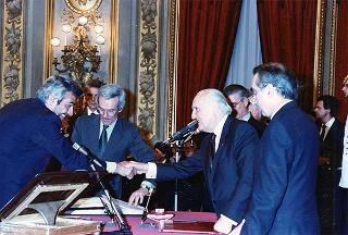 Cerimonia di giuramento dei ministri
