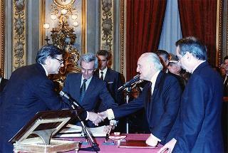 Cerimonia di giuramento dei ministri
