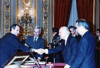 Cerimonia di giuramento dei ministri