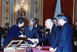 Cerimonia di giuramento dei ministri