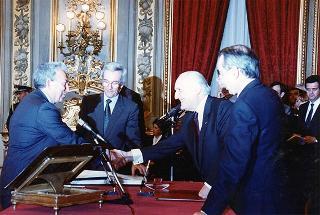 Cerimonia di giuramento dei ministri
