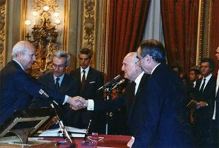 Cerimonia di giuramento dei ministri