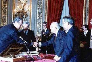Cerimonia di giuramento dei ministri