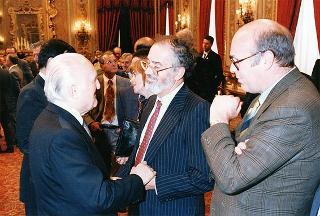 Incontro del Presidente della Repubblica Oscar Luigi Scalfaro con i componenti il Consiglio Generale degli Italiani all'Estero