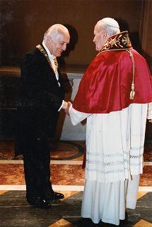 Visita di Stato del Presidente della Repubblica Oscar Luigi Scalfaro a Sua Santità Papa Giovanni Paolo II (Città del Vaticano)