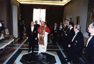 Visita di Stato del Presidente della Repubblica Oscar Luigi Scalfaro a Sua Santità Papa Giovanni Paolo II (Città del Vaticano)