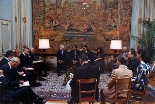 Intervento del Presidente della Repubblica Oscar Luigi Scalfaro al Consiglio generale degli italiani all'estero