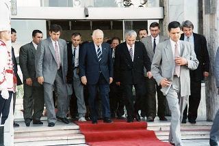Viaggio del Presidente della Repubblica in Romania e Bulgaria (21 - 23 luglio 1993)