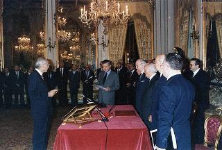 Giuramento del nuovo giudice della Corte costituzionale prof. avv. Massimo Vari
