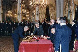 Giuramento del nuovo giudice della Corte costituzionale prof. avv. Massimo Vari