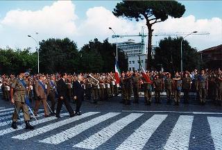 Cerimonia inaugurale delle celebrazioni del cinquantennale della Resistenza e della guerra di Liberazione