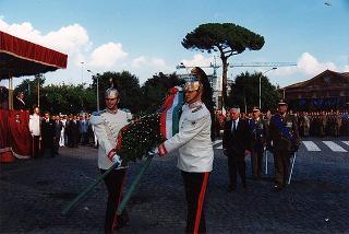 Cerimonia inaugurale delle celebrazioni del cinquantennale della Resistenza e della guerra di Liberazione