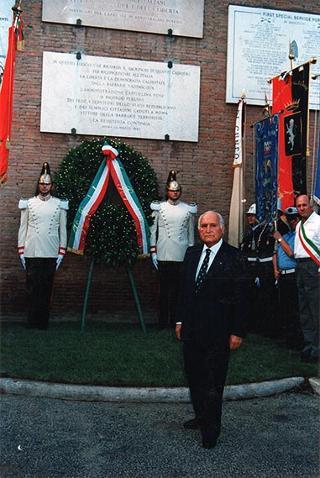 Cerimonia inaugurale delle celebrazioni del cinquantennale della Resistenza e della guerra di Liberazione