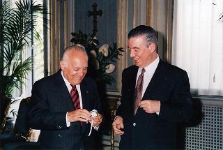 Consiglieri del SGPR in occasione del compleanno del Presidente della Repubblica