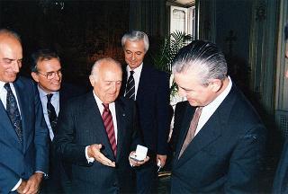Consiglieri del SGPR in occasione del compleanno del Presidente della Repubblica