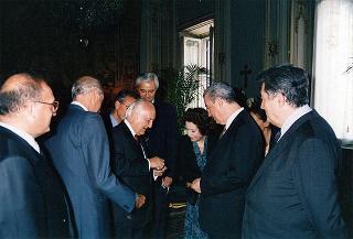 Consiglieri del SGPR in occasione del compleanno del Presidente della Repubblica